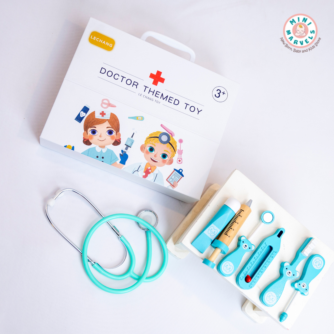 Wooden Dr. Set