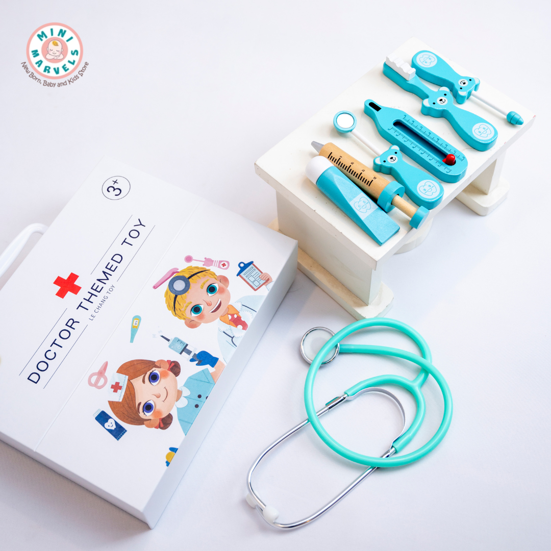 Wooden Dr. Set
