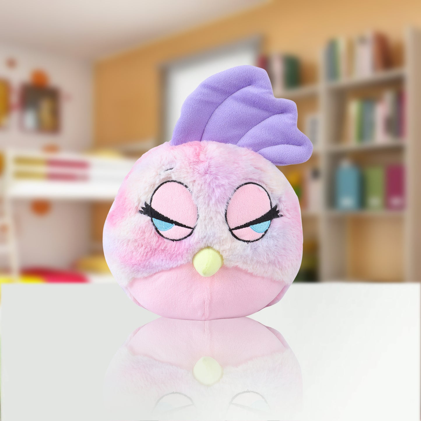 Fur Ball Butter Cup Bird