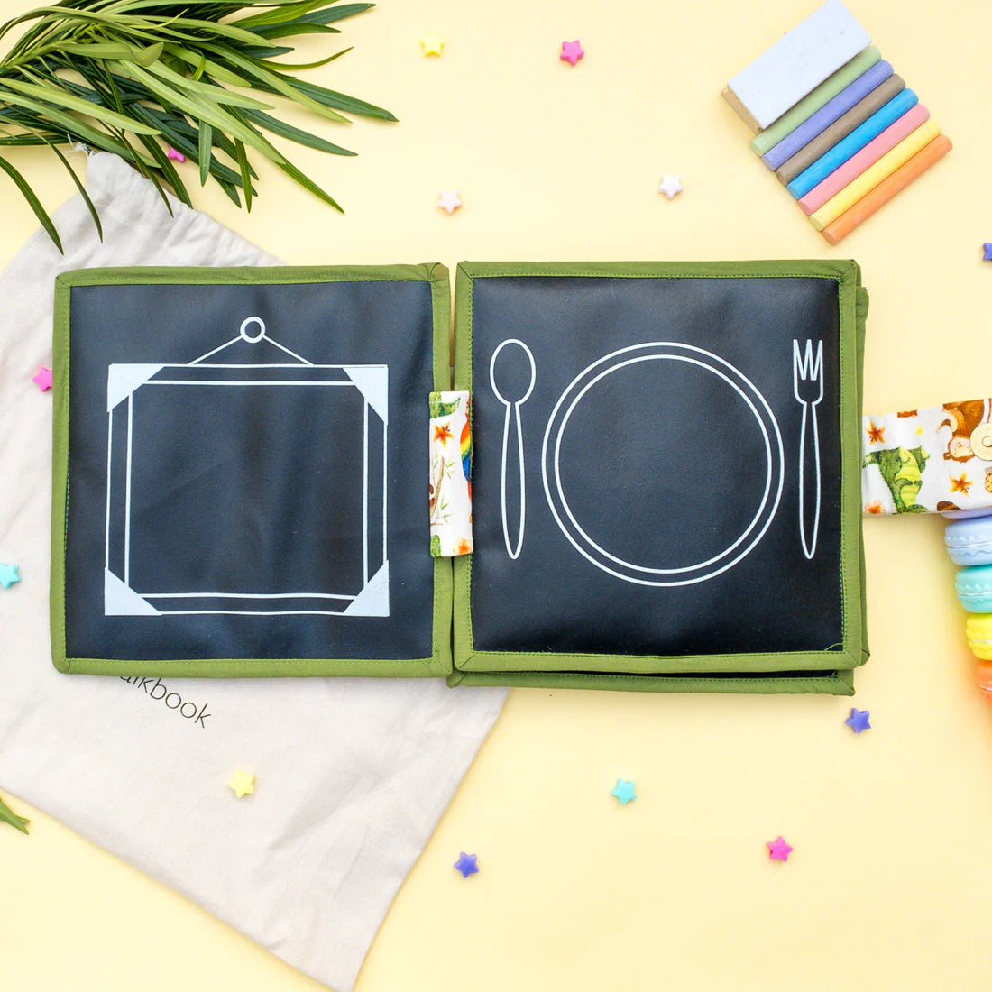 Animal Soft Chalk Book