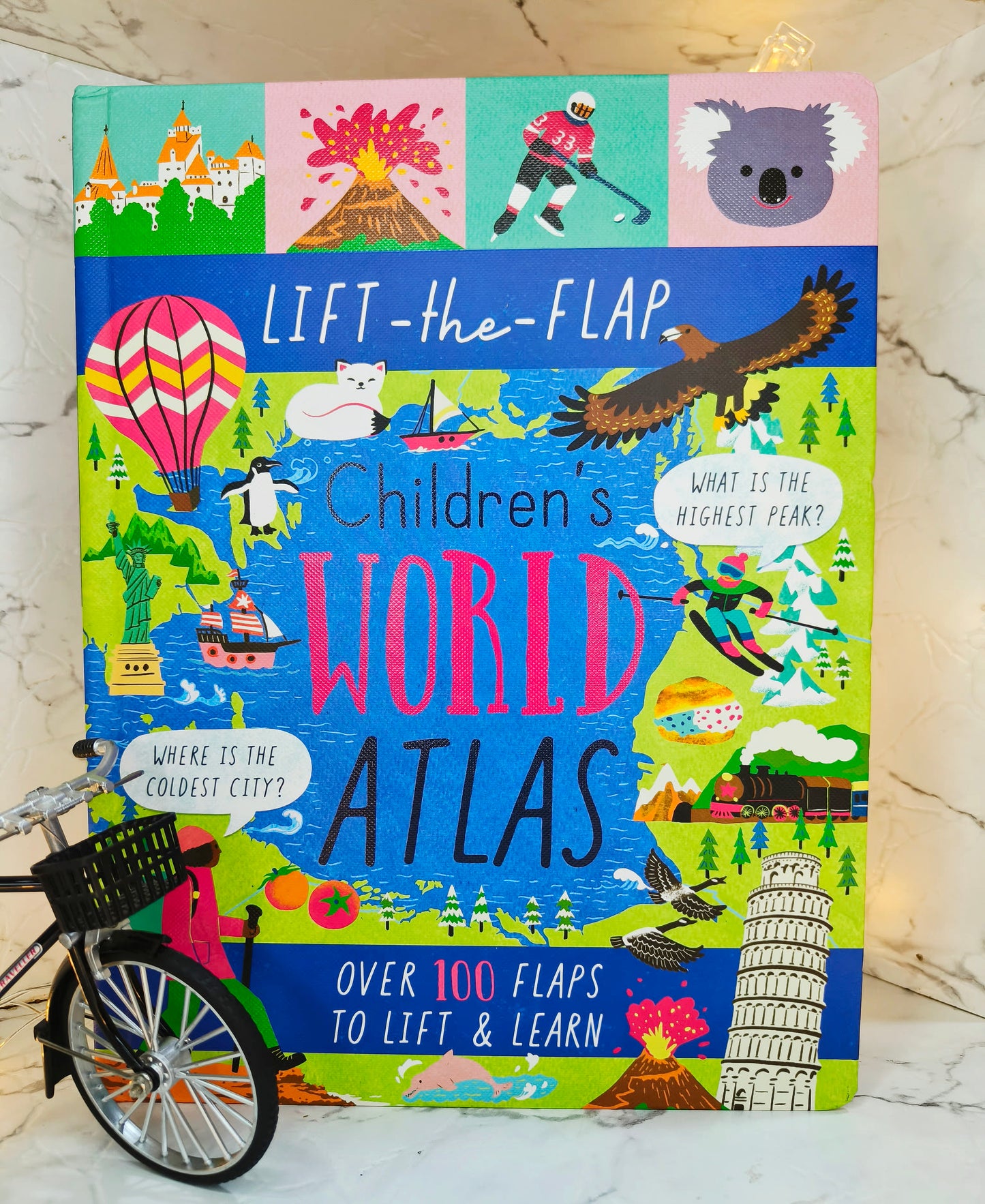 Lift-the-Flap World Atlas Book