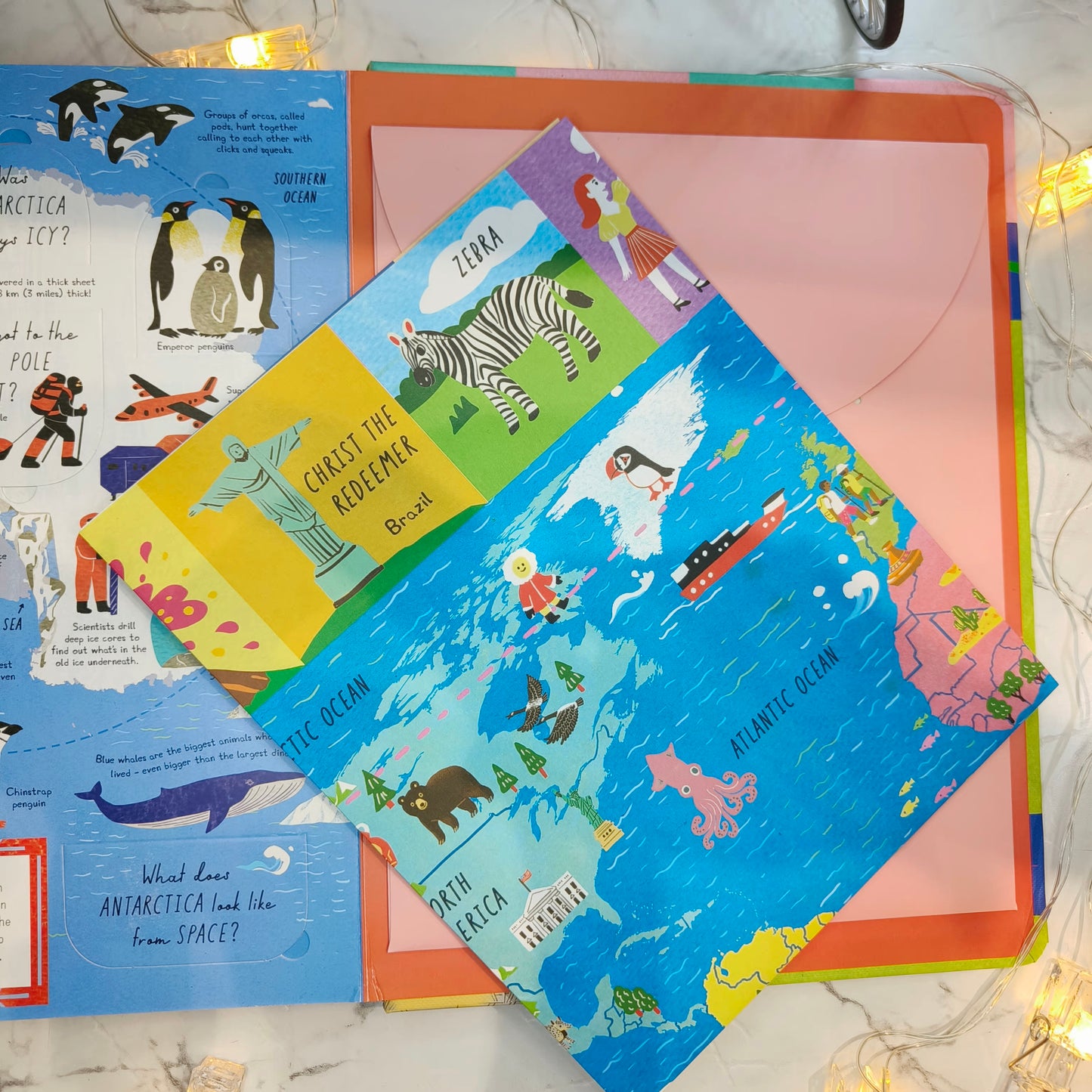 Lift-the-Flap World Atlas Book
