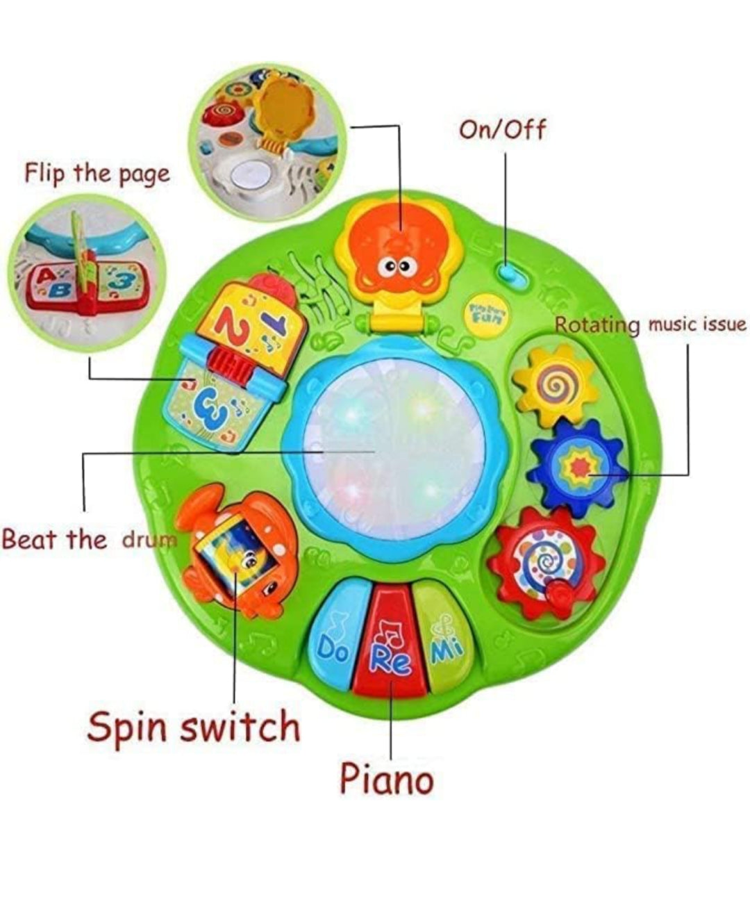Musical Learning table