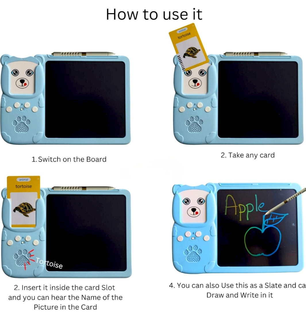 Writing Board with Card Reader