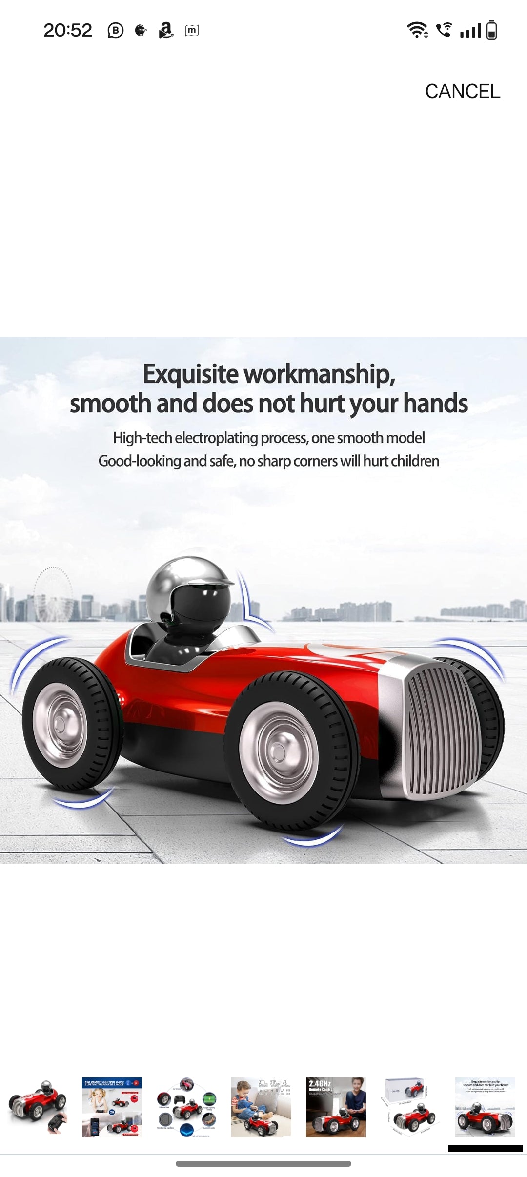 R/C Race car with Bluetooth speaker
