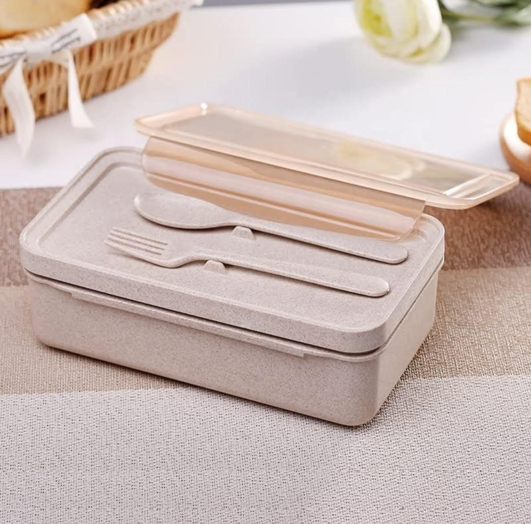 Wheat Straw Fiber Lunch Box
