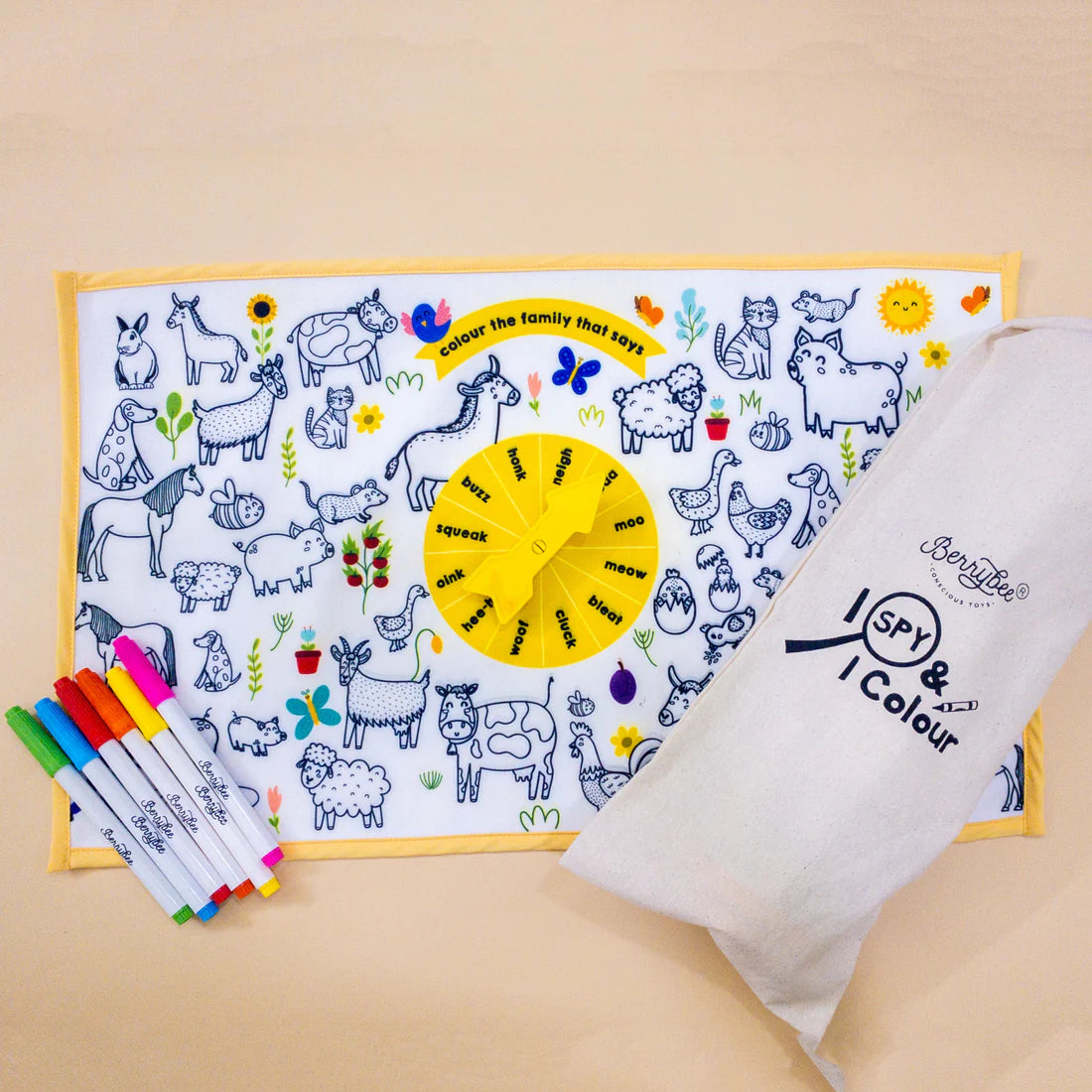 I Spy And I Colour Farm Animals