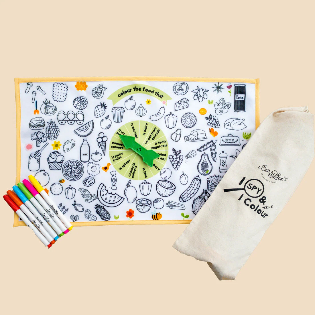 I Spy And I Colour Food