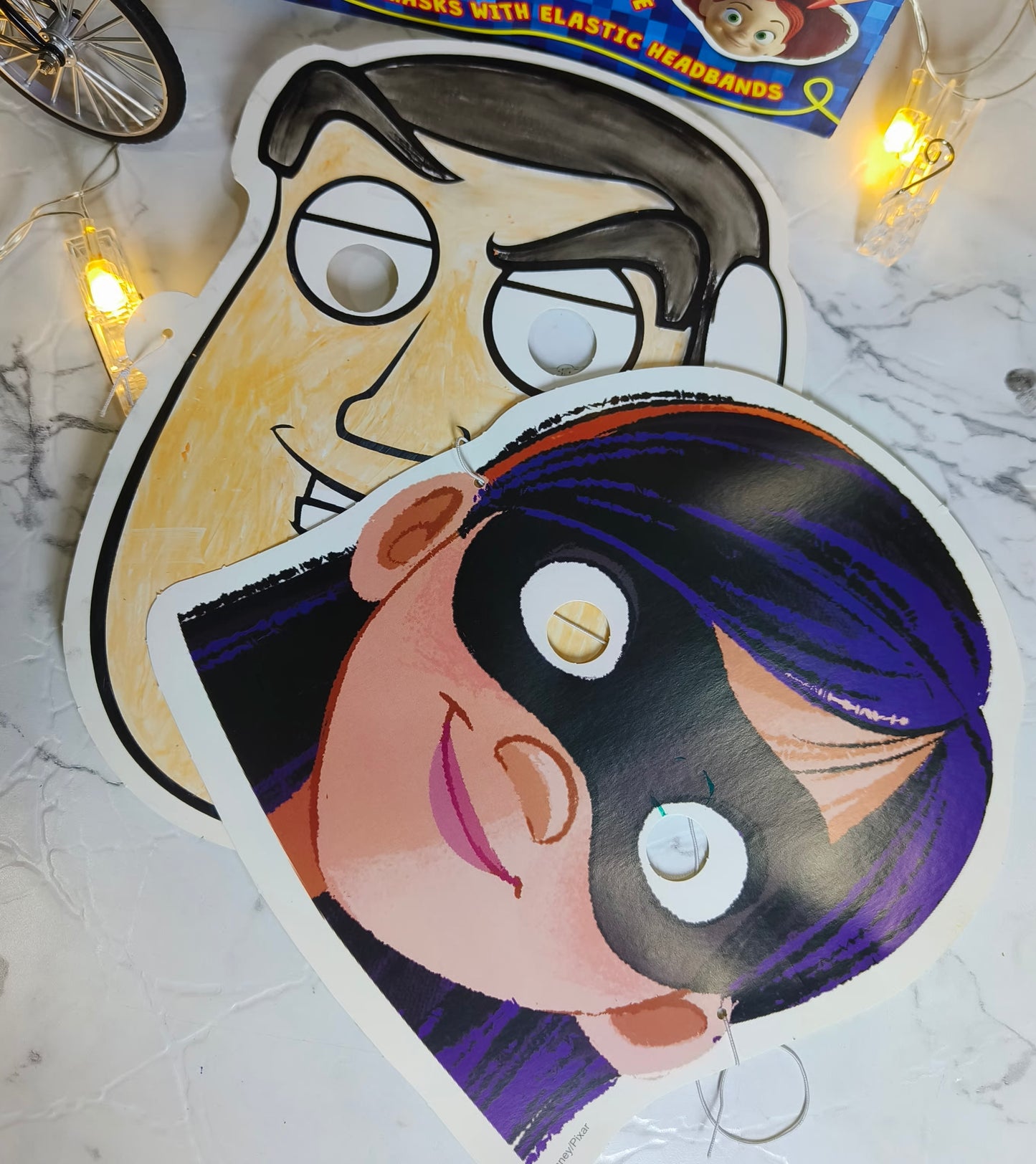 Mega Masks Colouring Books