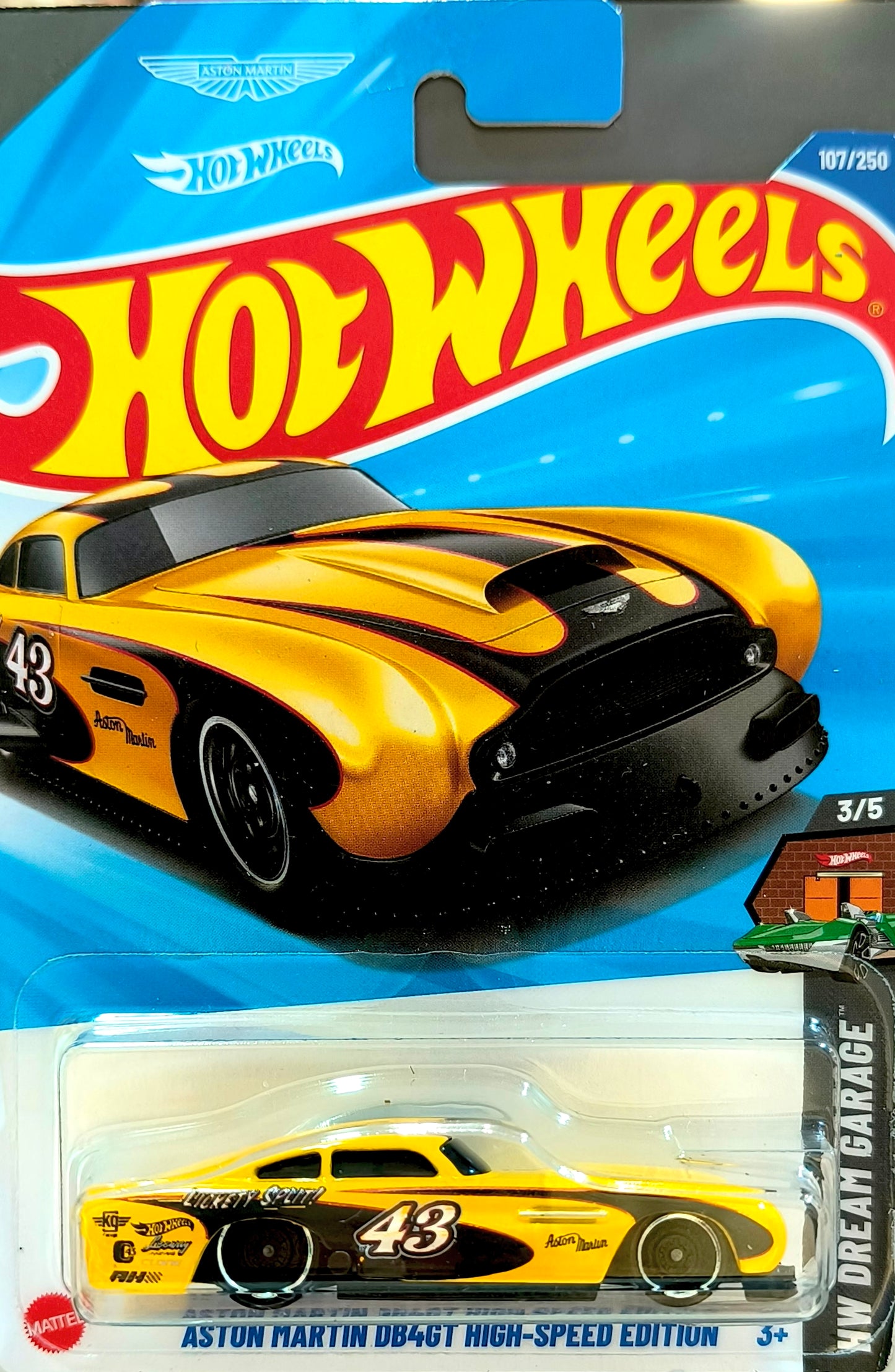 Hot Wheels 2023 Aston Martin DB4 GT High-Speed Edition – HW Dream Garage (3/5)
