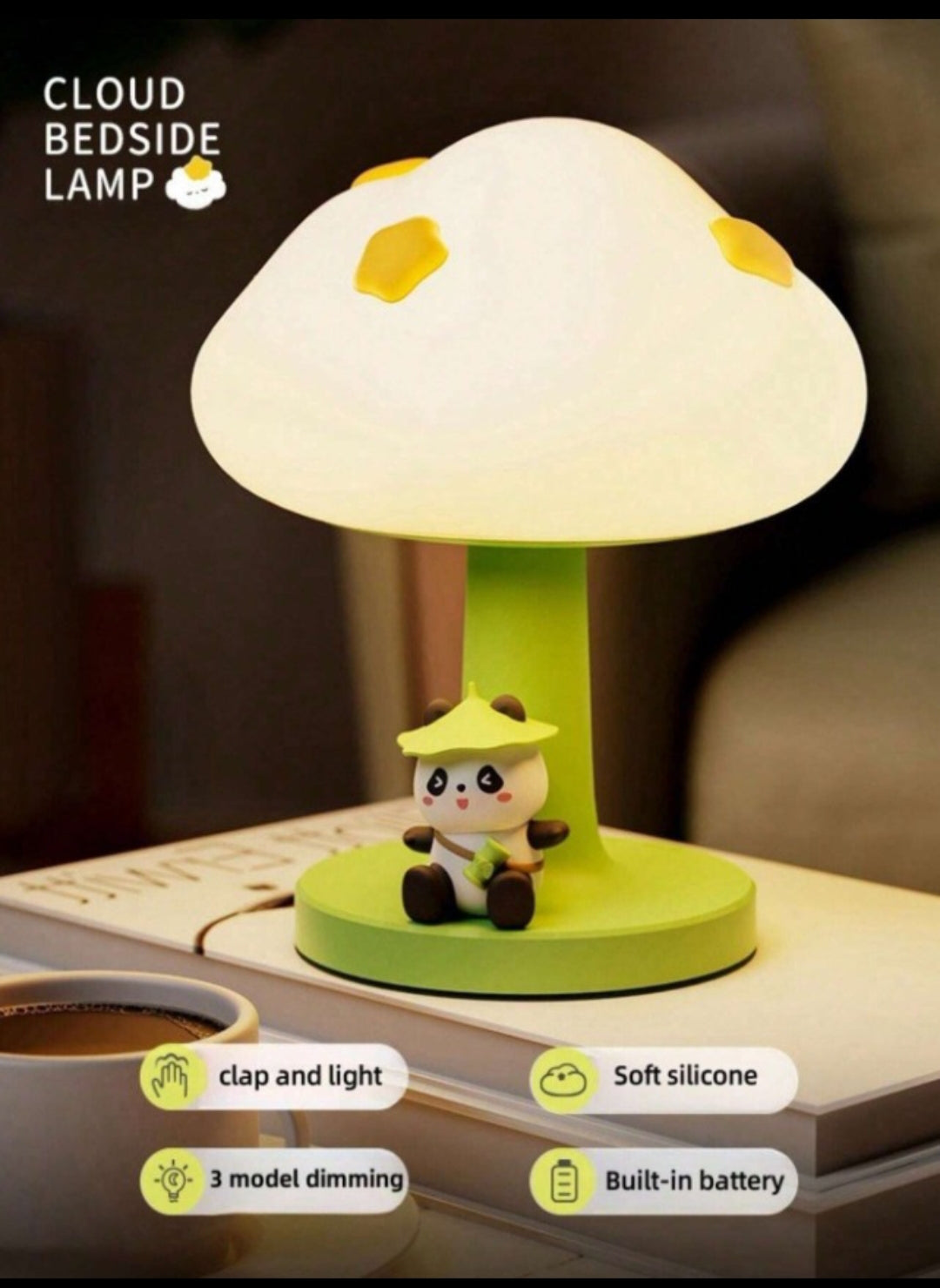 Soft Silicone Bed Lamp