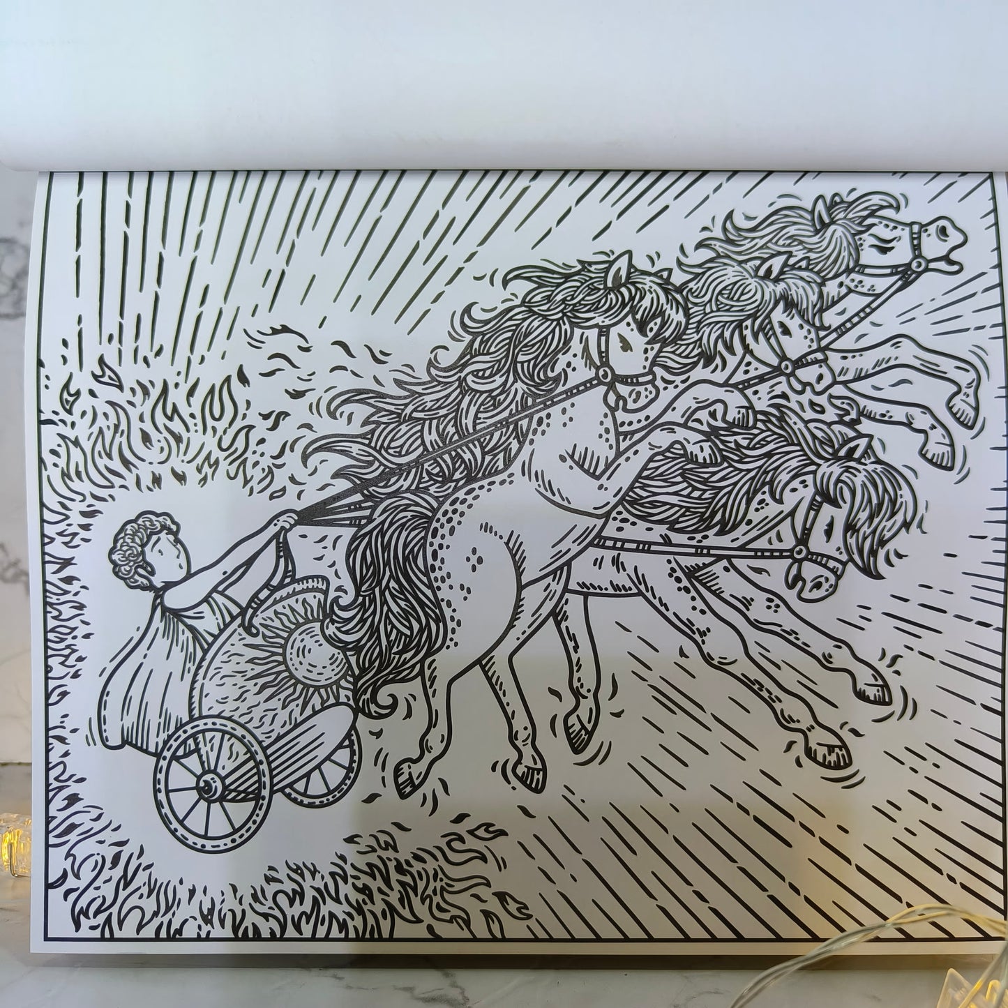 Greek Myths Magic painting Book