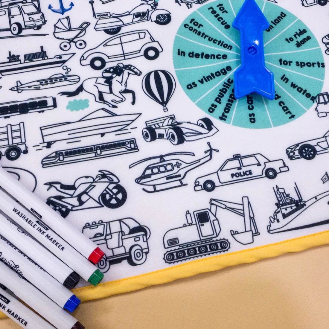 I Spy And I Colour Transport