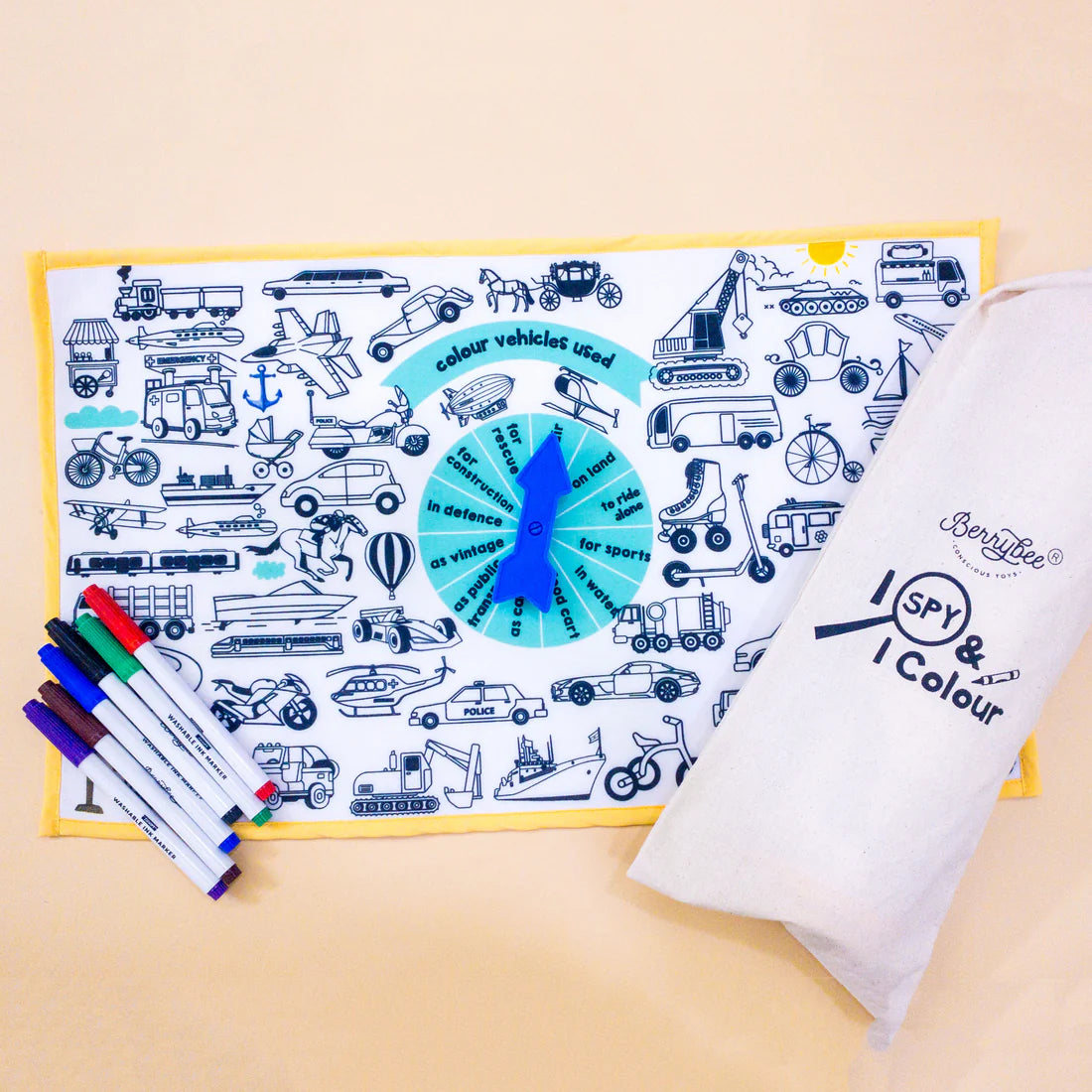 I Spy And I Colour Transport