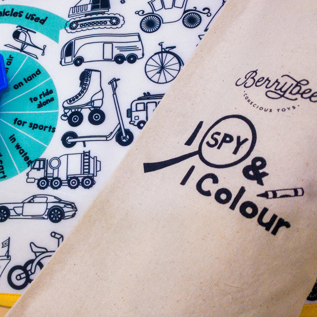 I Spy And I Colour Transport