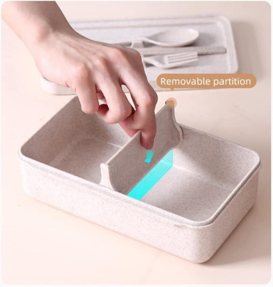 Wheat Straw Fiber Lunch Box