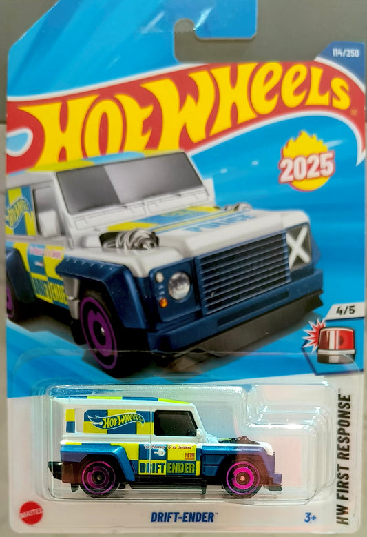 Hot Wheels Drift-Ender – HW First Response Series (4/5)  2025 Edition